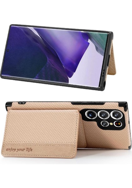 Samsung Galaxy S22 Ultra Manyetik Kart Tutucu Komple Kamera Için Kılıf (Yurt Dışından) fiyatları