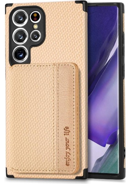 Samsung Galaxy S22 Ultra Manyetik Kart Tutucu Komple Kamera Için Kılıf (Yurt Dışından) fırsatları