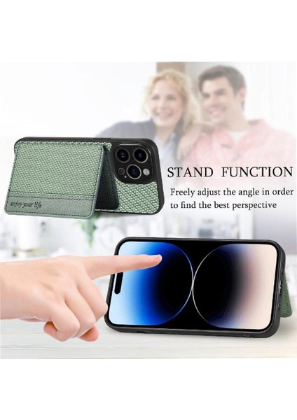 IPhone 14 Için Kılıf Pro Max Rfıd Engelleme Standı Fonksiyonu Komple Kamera (Yurt Dışından)