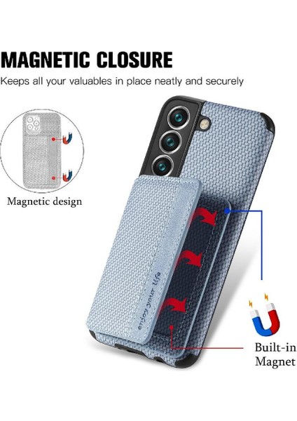 Samsung Galaxy S22 Artı Komple Kamera Güvenlik Manyetik Kart Rfıd Için Kılıf (Yurt Dışından) fırsatları