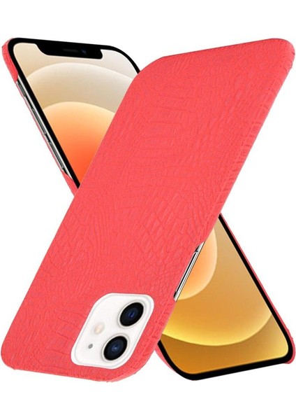 IPhone 12 Mini Uyumluluk Klasik Timsah Için Şık Klasik Kılıf (Yurt Dışından)