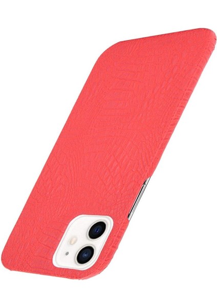 IPhone 12 Mini Uyumluluk Klasik Timsah Için Şık Klasik Kılıf (Yurt Dışından)