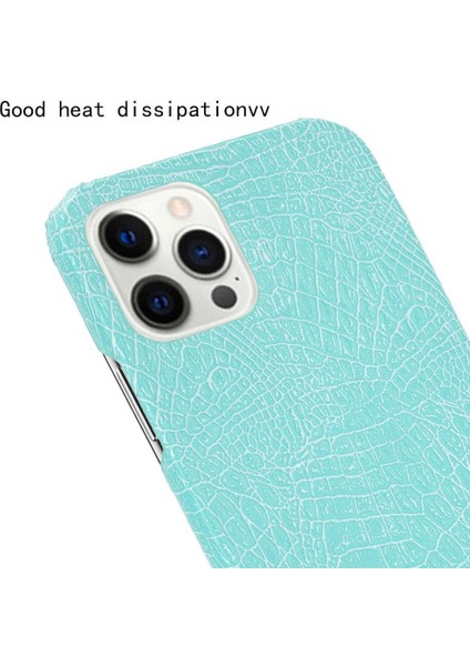 IPhone 12 Pro Max Anti Scratch Klasik Timsah Için Şık Klasik Kılıf (Yurt Dışından)