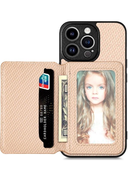 IPhone 14 Için Kılıf Pro Max Rfıd Engelleme Standı Fonksiyonu Komple Kamera (Yurt Dışından)
