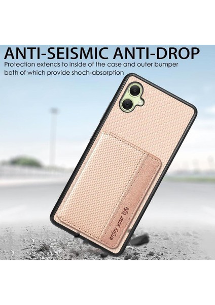 Samsung Galaxy A05 Manyetik Kart Tutucu Rfıd Engelleme Için Kılıf Komple (Yurt Dışından) modelleri