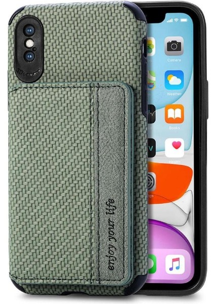 IPhone Xs Max Rfıd Engelleme Standı Fonksiyonu Manyetik Kart Tutucu (Yurt Dışından)