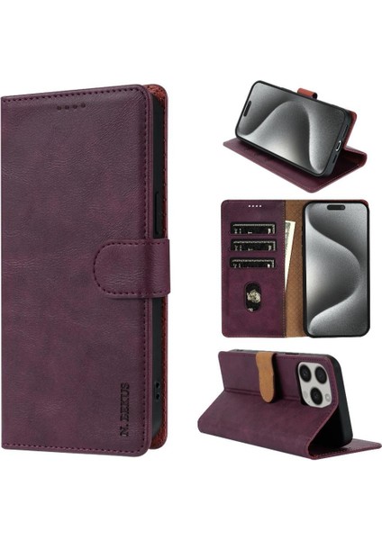 IPhone 11 Için Flip Case Pro Max Manyetik Kapatma Çift Katmanlı Koruma (Yurt Dışından)