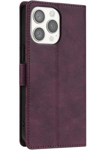 IPhone 11 Için Flip Case Pro Max Manyetik Kapatma Çift Katmanlı Koruma (Yurt Dışından)