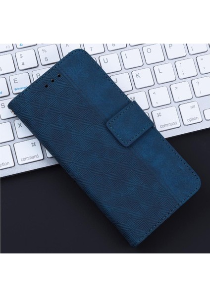 MY Boutique1 Onur Için Flip Case 200 Pro 5g Flip Folio Cüzdan Kapak Geometrik Kabartmalı (Yurt Dışından)