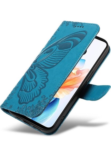 Oppo A79 5g Kabartmalı Kelebek Ayrılabilir El Kayışı ile Flip Case (Yurt Dışından) indirimleri