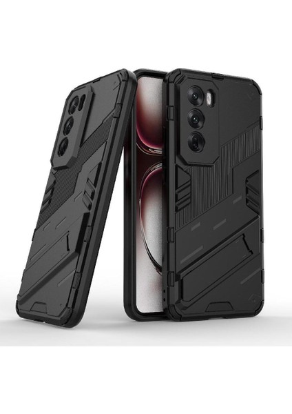 Oppo Oppo 12 Pro 5g Için Kickstand Koruyucu Kapak Sağlam Askeri (Yurt Dışından)