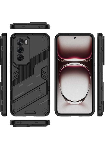 Oppo Oppo 12 Pro 5g Için Kickstand Koruyucu Kapak Sağlam Askeri (Yurt Dışından) indirimleri