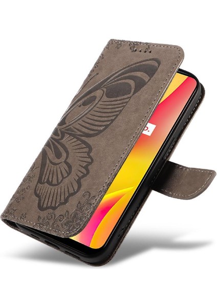 Reamle C25 Için Flip Case Kart ile Yüksek Kaliteli Deri Kabartmalı Kelebek (Yurt Dışından) indirimleri