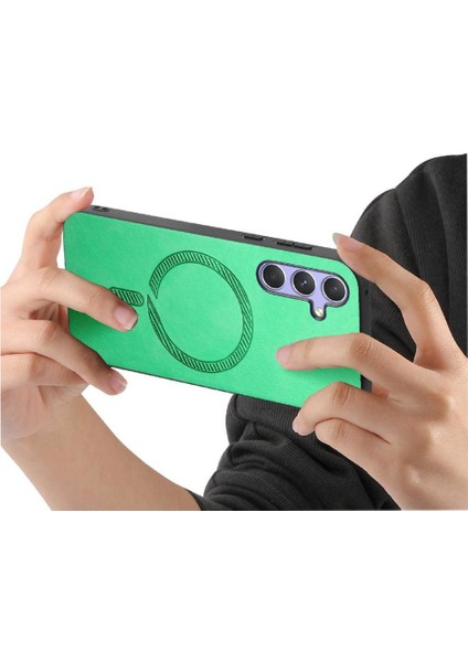 Samsung Galaxy A14 Ince Kablosuz Şarj Magsafe Araba Mounts Için Flip Case (Yurt Dışından) modelleri
