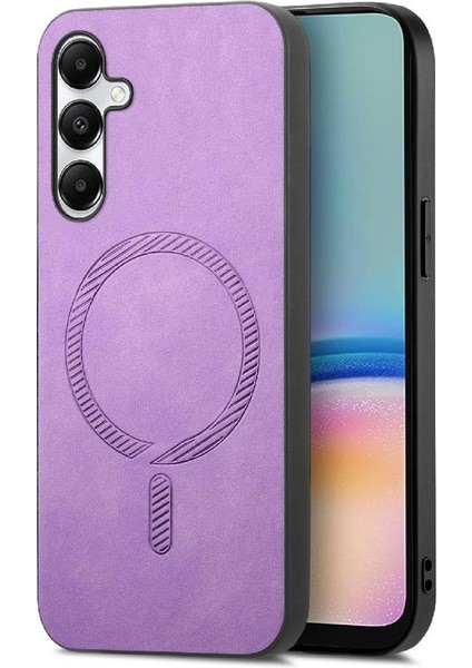 Samsung Galaxy A05S Kablosuz Şarj Magsafe Araba Mounts Için Flip Case (Yurt Dışından)