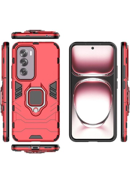 Oppo Oppo 12 Pro 5g Için Kılıf Kickstand Askeri Damla Koruma Darbeye (Yurt Dışından) fırsatları