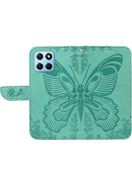 Kredi Kartı Yuvası El ile Onur X6 5g Kabartmalı Kelebek Için Flip Case (Yurt Dışından) modelleri