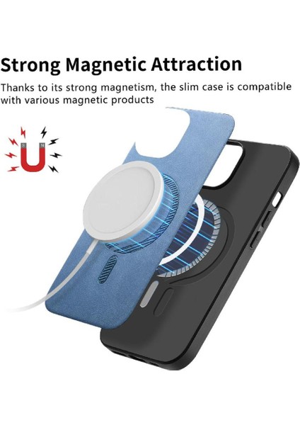 IPhone 12 Için Flip Case Ince Kablosuz Şarj Hafif Magsafe Araba (Yurt Dışından) fiyatları