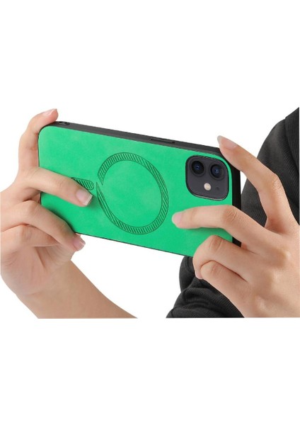 IPhone 12 Için Flip Case Ince Kablosuz Şarj Hafif Magsafe Araba (Yurt Dışından)