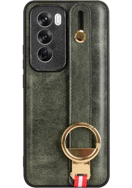 Oppo Oppo 12 5g Bilek Kayışı Premium Pu Deri Uyumluluğu Için Kılıf (Yurt Dışından)