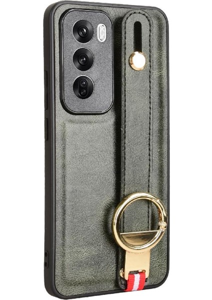 Oppo Oppo 12 5g Bilek Kayışı Premium Pu Deri Uyumluluğu Için Kılıf (Yurt Dışından) fırsatları