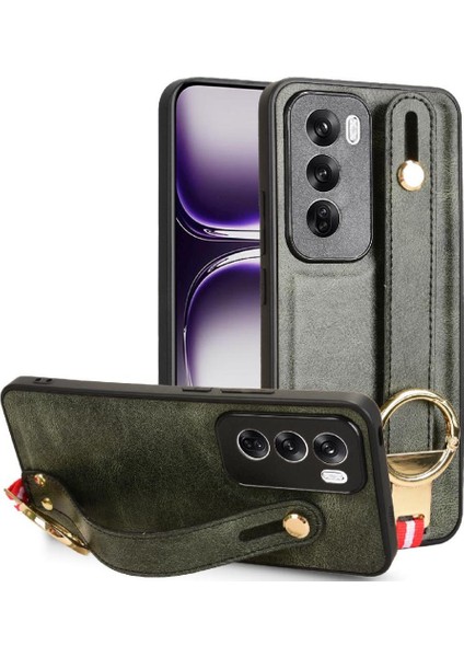 Oppo Oppo 12 5g Bilek Kayışı Premium Pu Deri Uyumluluğu Için Kılıf (Yurt Dışından) indirimleri