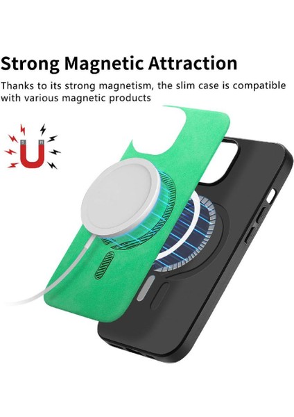 IPhone 14 Için Flip Case Magsafe Araba Mounts Hafif Ince Kablosuz (Yurt Dışından) indirimleri