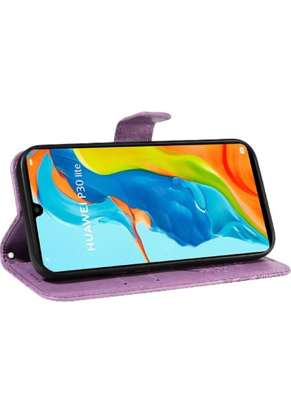 Huawei P30 Lite Ayrılabilir El Kayışı Kabartmalı Kelebek Için Flip Case (Yurt Dışından) fırsatları