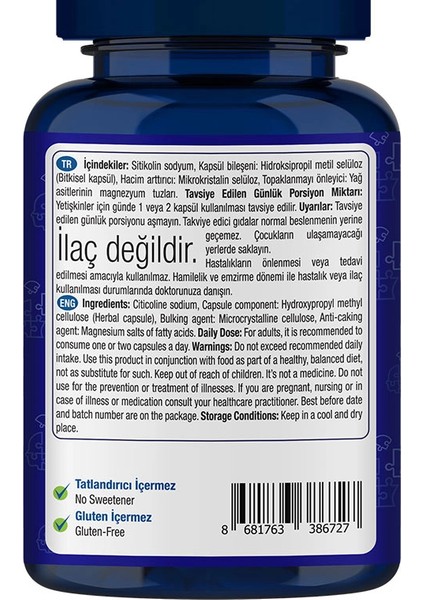 Cognimind Sitikolin 30 Kapsül