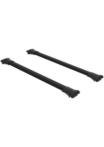 Turtle Ford Ranger Uyumlu (T6) Double Cab 42309 Diamond Ara Atkı Siyah 2'li Set
