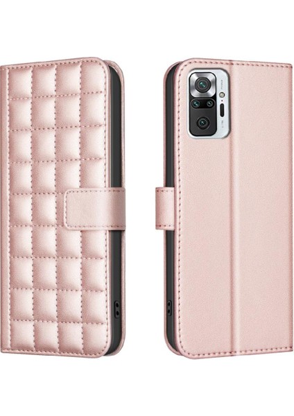 Xiaomi Redmi Not 10 Pro 4g Için Flip Case Iş Basit Tarzı Kart Yuvaları (Yurt Dışından)