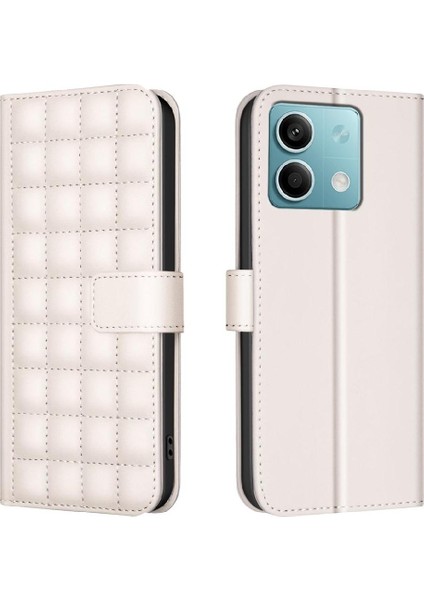 Xiaomi Redmi Not 13 Için Flip Case 4g Kart Yuvaları Tutucu Pu Deri Basit (Yurt Dışından)