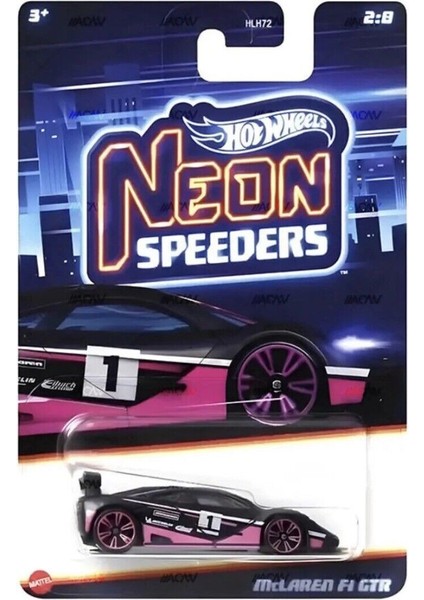 Arabaları HLH72 Neon Speeders Mclaren F1 Gtr (Yurtdışı)