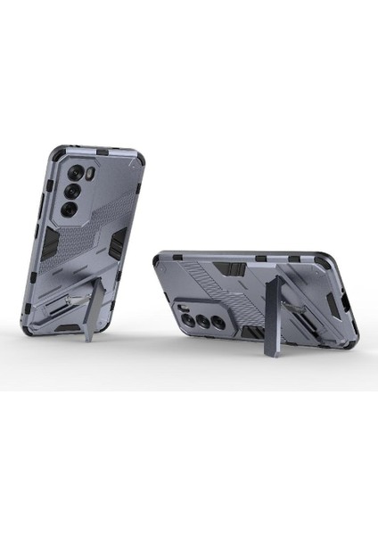 Oppo Oppo 12 Pro 5g Için Kickstand Koruyucu Kapak Sağlam Askeri (Yurt Dışından) modelleri