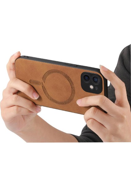 IPhone 11 Için Flip Case Kablosuz Şarj Ince Magsafe Araba Bağlar (Yurt Dışından)