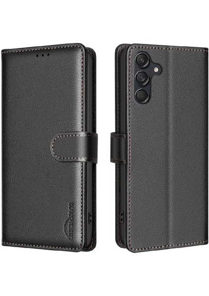 Samsung Galaxy A34 5g Cüzdan Manyetik Kart Tutucu Kickstand Için Flip Case (Yurt Dışından)