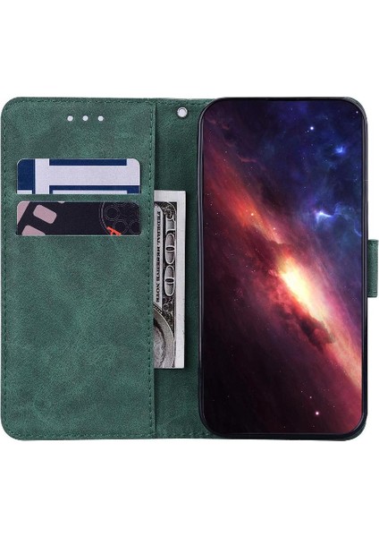 MY Boutique1 Onur Için Flip Case 200 Pro 5g Flip Folio Cüzdan Kapak Geometrik Kabartmalı (Yurt Dışından)