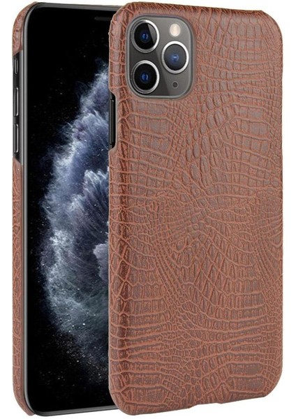 Şık Klasik Kılıf IPhone 11 Pro Max Klasik Timsah Moda Anti (Yurt Dışından)
