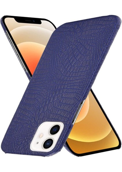 IPhone 12 Mini Uyumluluk Klasik Timsah Için Şık Klasik Kılıf (Yurt Dışından)
