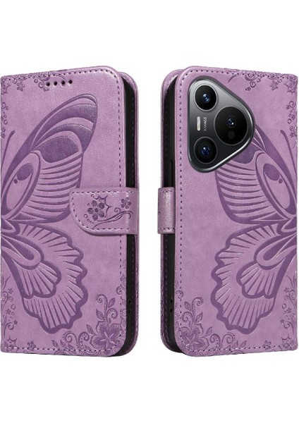 MY Boutique1 Huawei Pura 70 Için Flip Case Ayrılabilir El Kayışı Yüksek Kaliteli Deri (Yurt Dışından)