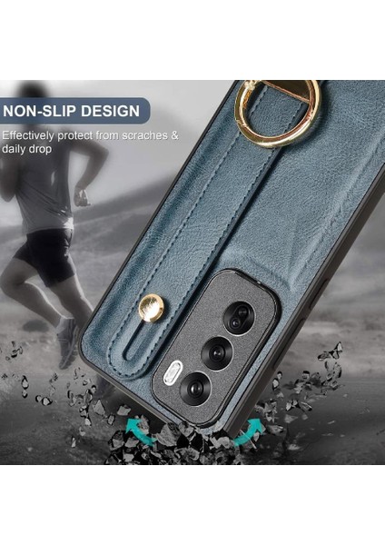 Oppo Oppo 12 5g Bilek Kayışı Premium Pu Deri Uyumluluğu Için Kılıf (Yurt Dışından) fiyatları
