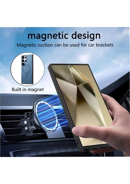 Samsung Galaxy S24 Için Flip Case Ultra Hafif Magsafe Araba Mounts Ince (Yurt Dışından) fırsatları