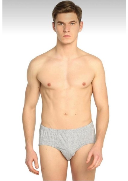 Seher Erkek 12"li Paket Pamuklu Silip Külot 0005