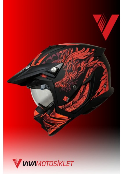 Axxıs Hunter Sv Onı B5 Matt Red