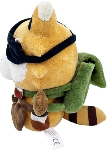 Kararlı Spiffo Peluş Rakun Peluş Oyuncak Bebek (Yurt Dışından)