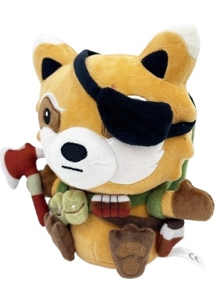Kararlı Spiffo Peluş Rakun Peluş Oyuncak Bebek (Yurt Dışından)