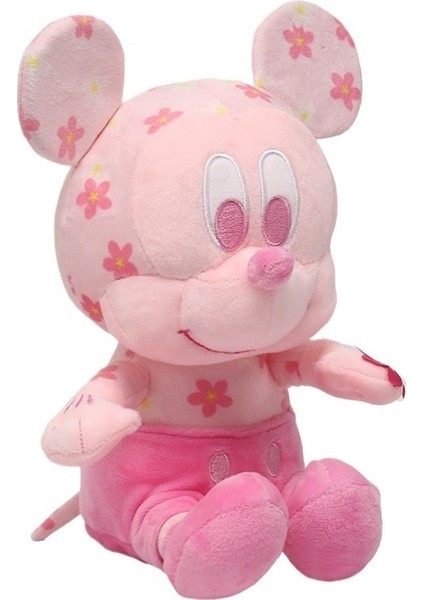 Şeftali Çiçeği Mickey Doll Peluş Oyuncak Mickey Mouse Doll (Yurt Dışından)