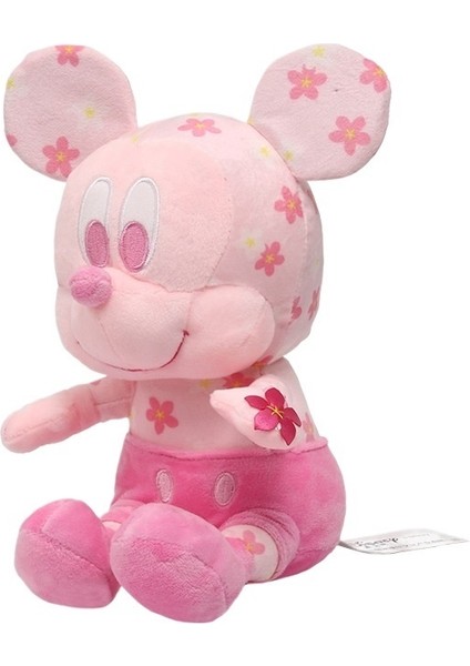 Şeftali Çiçeği Mickey Doll Peluş Oyuncak Mickey Mouse Doll (Yurt Dışından)