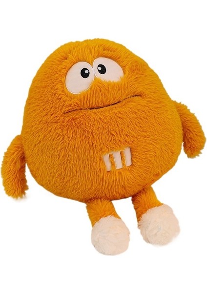 60 cm Orta Boy Karikatür Yaratıcı Gökkuşağı Şeker M-Fasulye Bebek Xiaocaidou Peluş Oyuncak (Yurt Dışından)