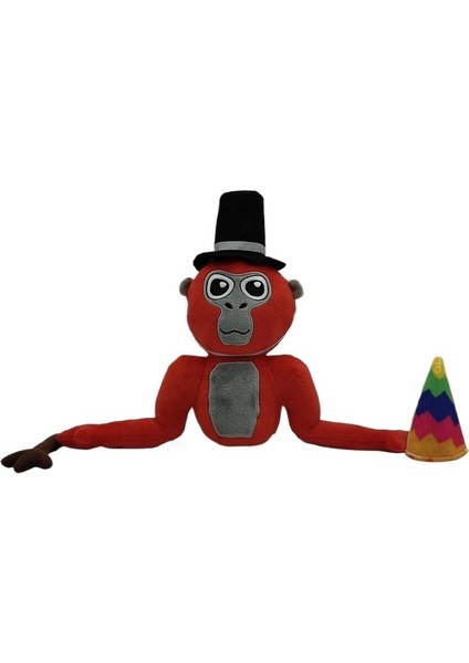 20 cm Goril Etiketi Maymun Anime Peluş Oyuncak Çocuklar (Yurt Dışından)